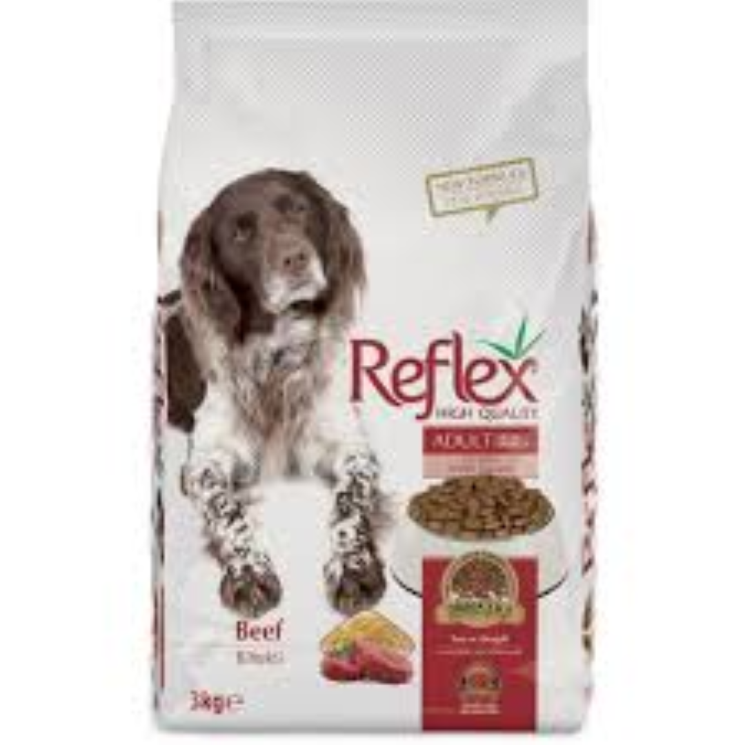 REFLEX ADULT DOG HIGH ENERGY BEEF 15KG